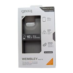 Gear4 Wembley Palette iPhone 12 / 12 Pro, Smoke Drop Tested Slim Design W1